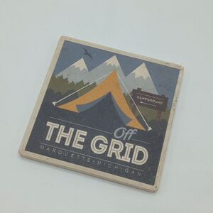 "Off the Grid" Coaster